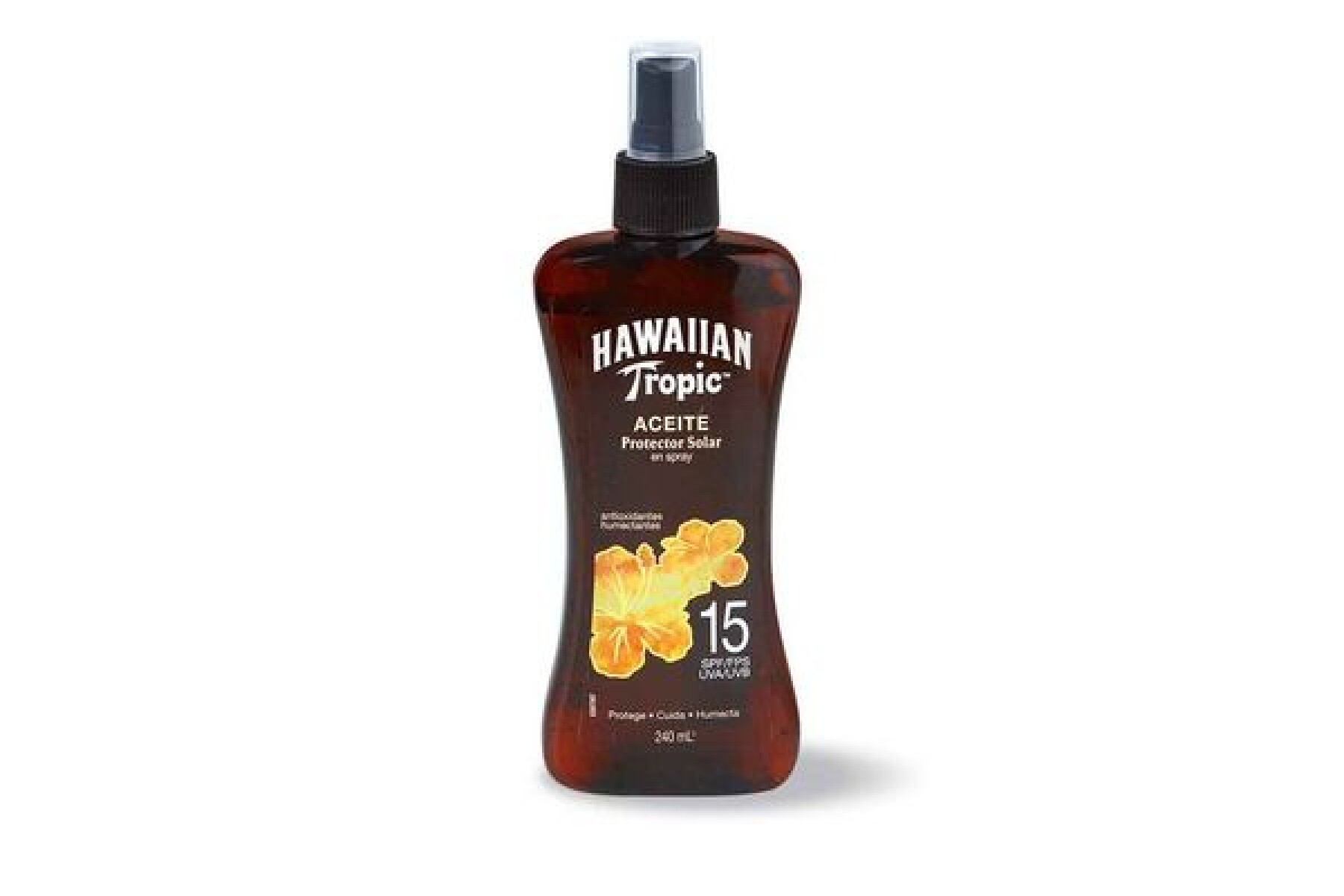 Protector Solar Hawaiian Tropic Aceite Spray Spf15. 240 Ml. 