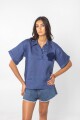 BLUSA MAR Azul