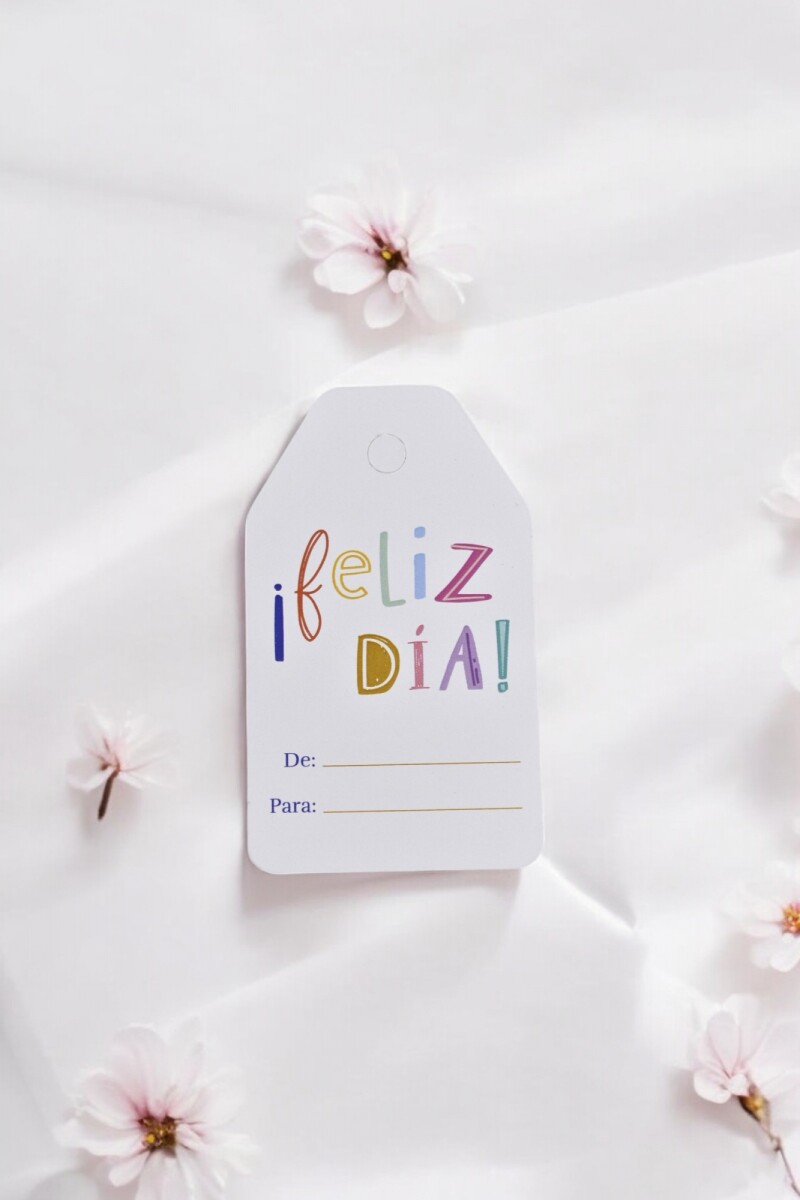 Tag feliz día 5x8,5 - DISEÑO 2 