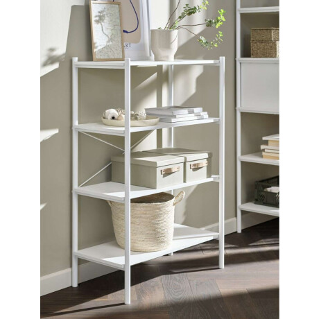 Estanteria Lindved 4 Estantes Blanco