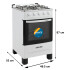 Cocina Multigas 4 Hornallas Enxuta Cenx27200ng BLANCO