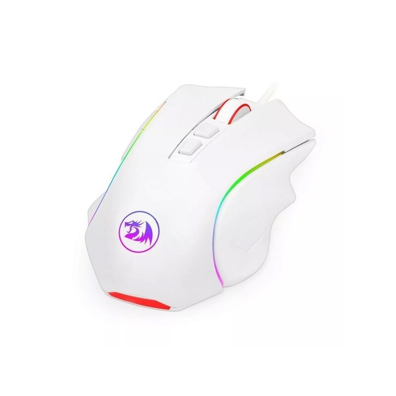 Mouse Gamer Redragon Griffin M607 RGB Blanco Mouse Gamer Redragon Griffin M607 RGB Blanco