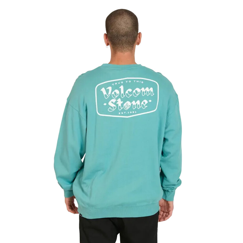 Buzo Volcom Stone Buckle Blends - Celeste Buzo Volcom Stone Buckle Blends - Celeste