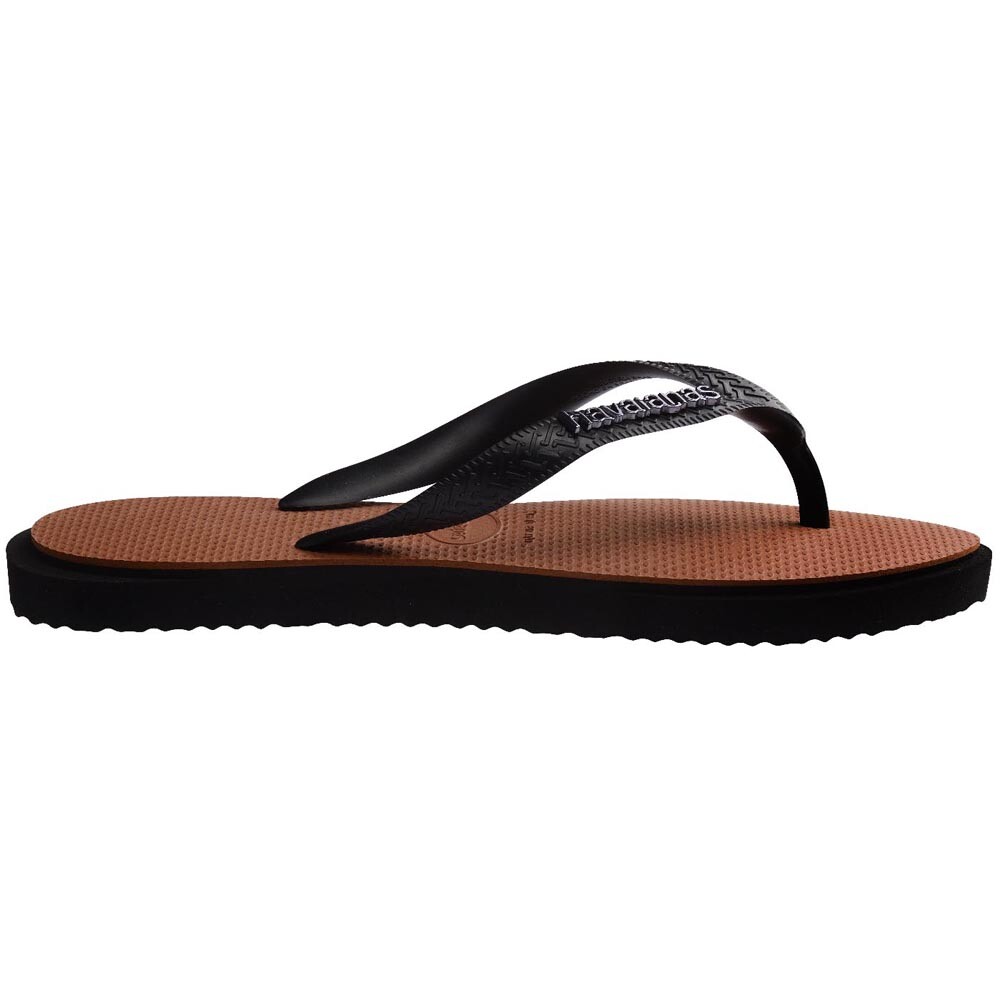 Sandalias Havaianas Top Point Fusion Mujer Negro Óxido