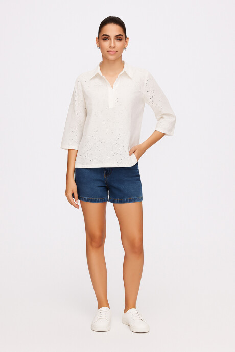 Blusa Gualy Blanco