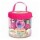 Kit Cosmética Manicura Pedicura Labial Sombra Esmalte p/Niña Arcoíris