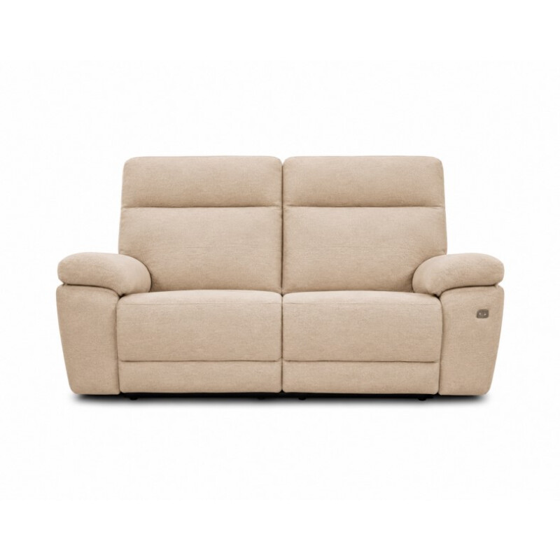 Sofá Recliner Eléctrico 2 Cuerpos Beige | Sofá Reclinable Eléctrico | Living Sofá Recliner Eléctrico 2 Cuerpos Beige | Sofá Reclinable Eléctrico | Living