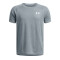 UA Tech Textured SS-BLU BLU-466