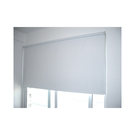 Cortina Roller Blackout Lumax 160 X 160 Cm Colores Blanco