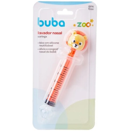 Jeringa lavado nasal Leon Zoo