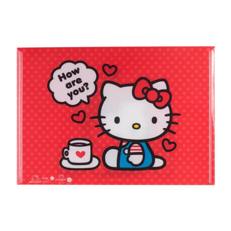 Sobre Mooving A4 Licencia Hello Kitty