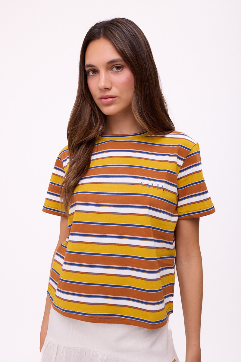 TSHIRT SAVIA - Mostaza 