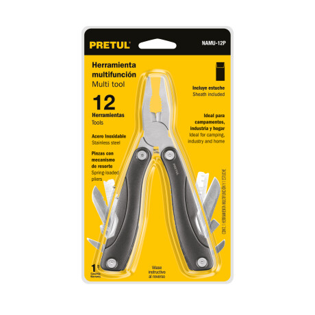 NAVAJA PRETUL MULTIHERRAMIENTA 12 EN 1 NAMU-12P.- NAVAJA PRETUL MULTIHERRAMIENTA 12 EN 1 NAMU-12P.-