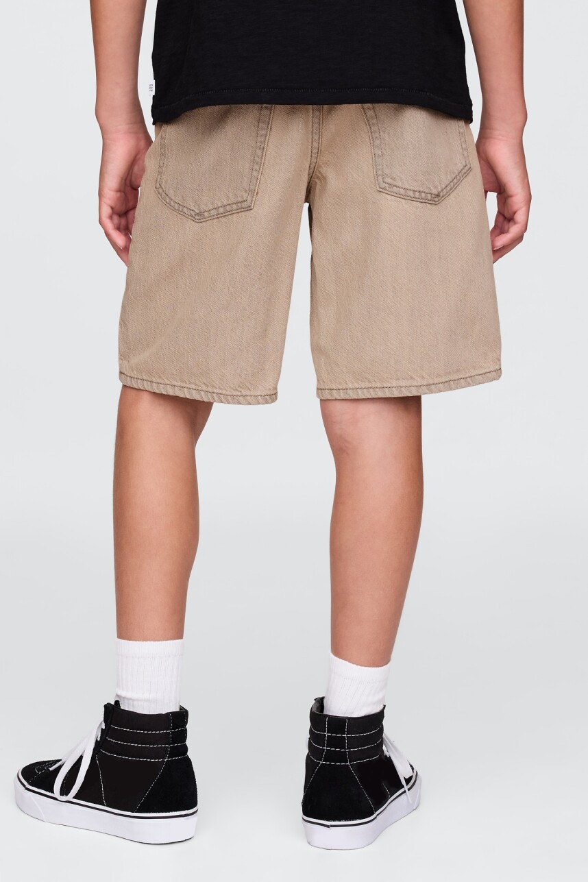 Short De Jean 90S Loose Niño Black Sand