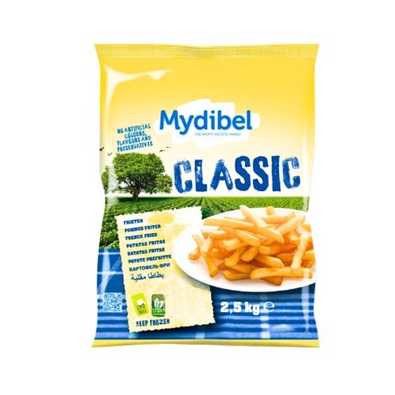 Papas fritas 9mm Mydibel - 1 kg Papas fritas 9mm Mydibel - 1 kg