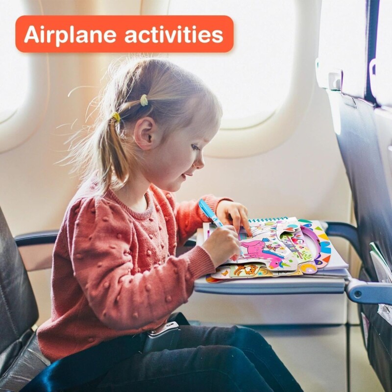 Libros para colorear con agua 3 en 1 Dinos