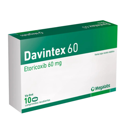 Davintex 60mg 10 Comprimidos Davintex 60mg 10 Comprimidos