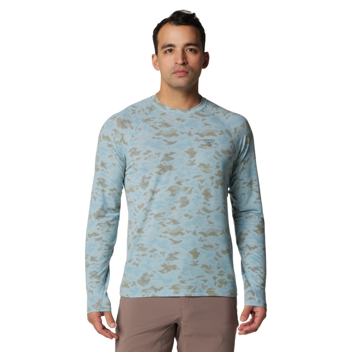 Remera PFG Uncharted Hombre - Crushed Blue 