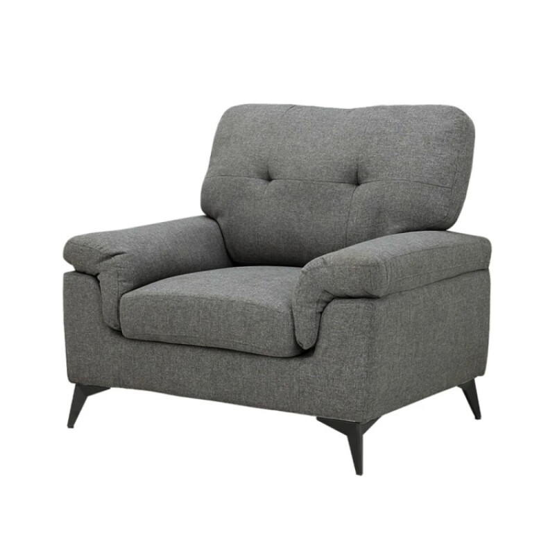 Sofa 1 Cuerpo Lamona Gris Sofa 1 Cuerpo Lamona Gris