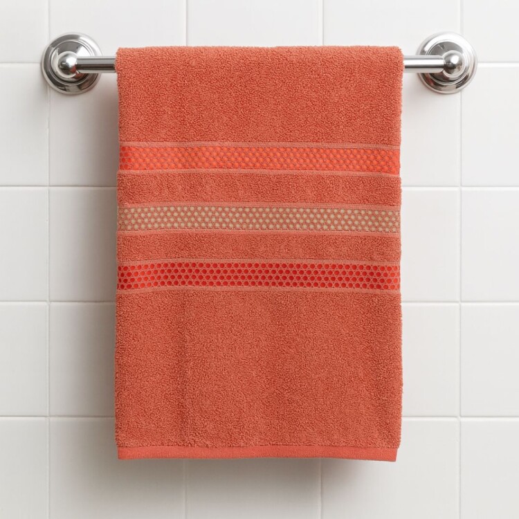 TOALLA DE MANO 100% ALGODON 450G 75X45CM SALMON TOALLA DE MANO 100% ALGODON 450G 75X45CM SALMON