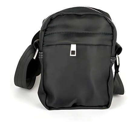 Mini Bandolera Canva modelo Portugal en nylon Negro
