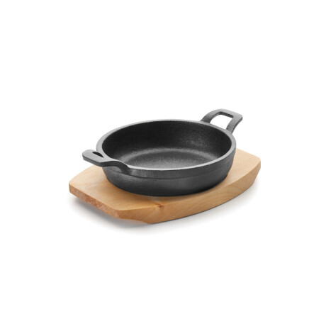 Cacerola. Hierro fundido con base de madera 500 ml y 150 mm Lacor Cacerola. Hierro fundido con base de madera 500 ml y 150 mm Lacor