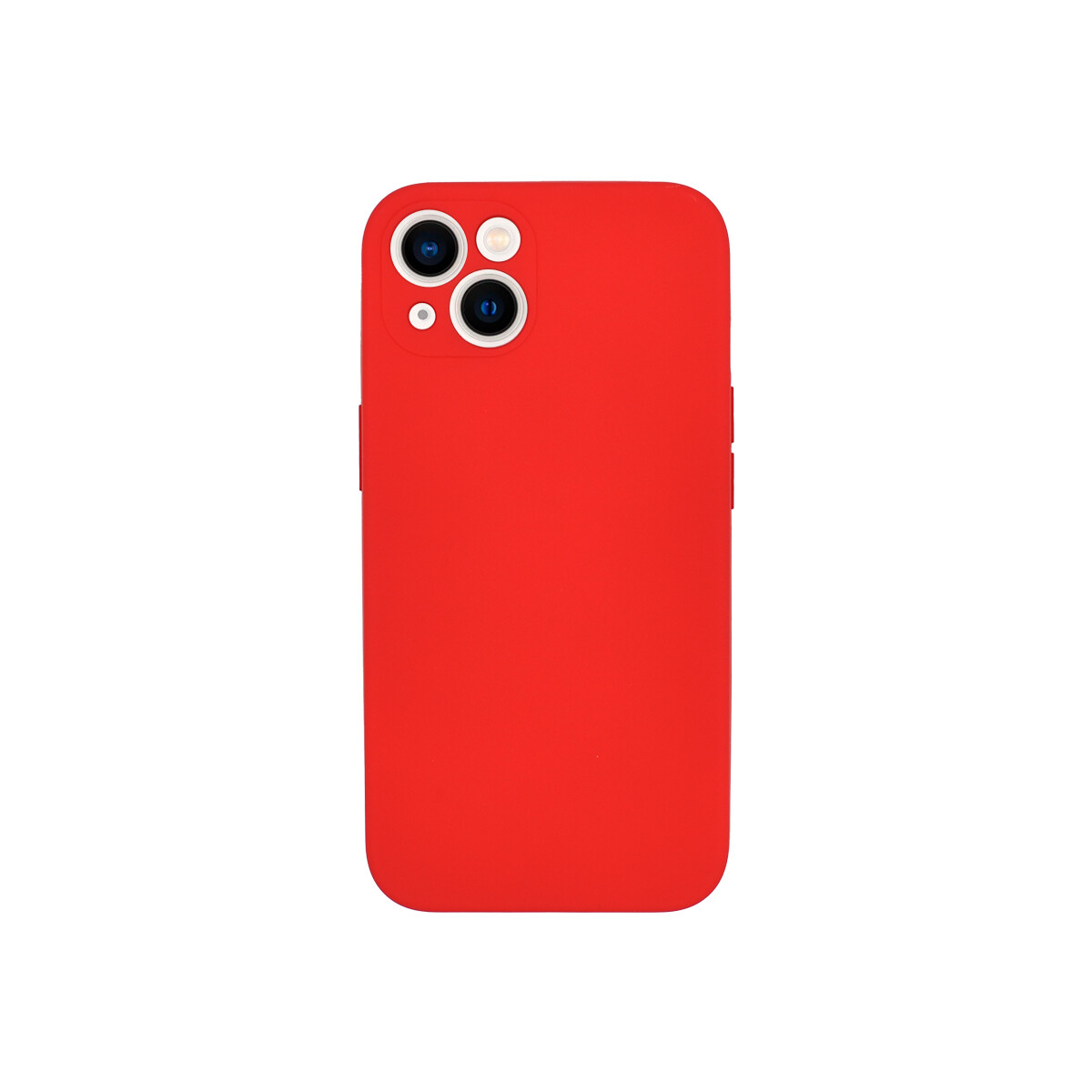 Protector iPhone 13/14 engomado color rojo 