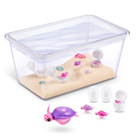 Juguete Pets Alive Mamá Tortuga Con Bebés Sorpresa Ub 001