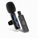 MICROFONO SOLAPERO K8 TIPO C NEGRO