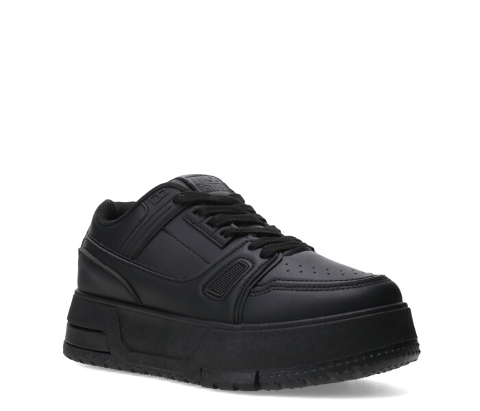 Championes de Mujer Miss Carol STRADA acordonado Negro