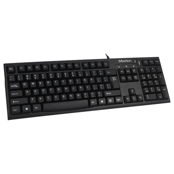 Teclado Pc Meetion K815 Español Membrana Hub Usb Clásico Teclado Pc Meetion K815 Español Membrana Hub Usb Clásico