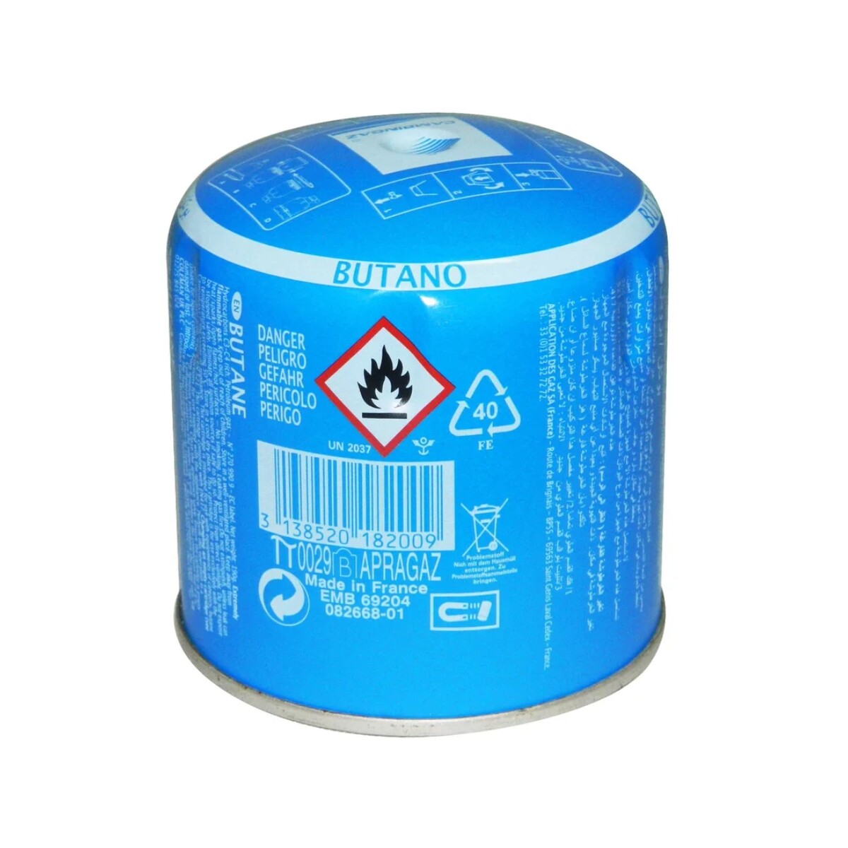 CARTUCHO CAMPINGAZ GAS BUTANO 190 GRS 