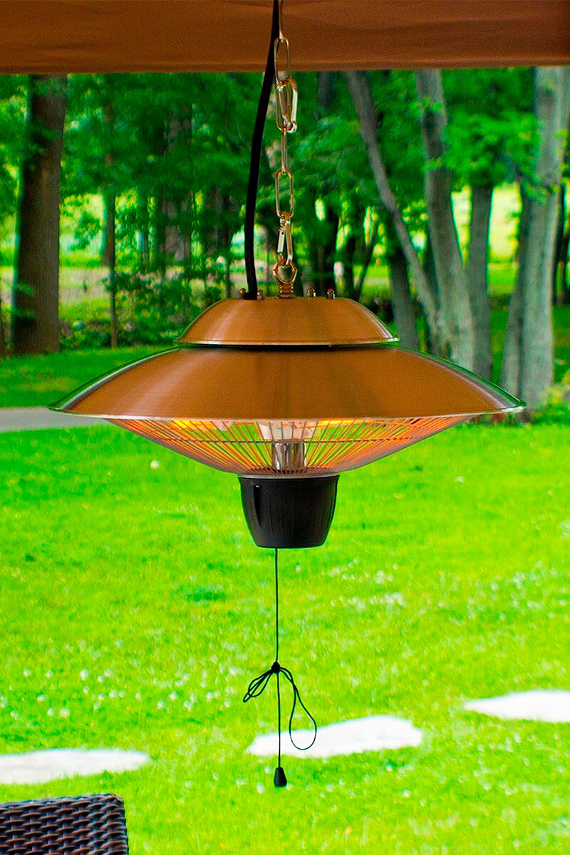 Estufa Calefactor Colgante interiores y Exteriores Fibra de Carbono Futura Estufa Calefactor Colgante interiores y Exteriores Fibra de Carbono Futura