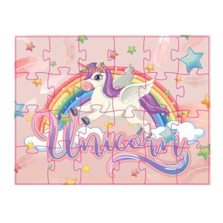 Puzzle Rompecabezas Royal Unicornio 24 Piezas 001