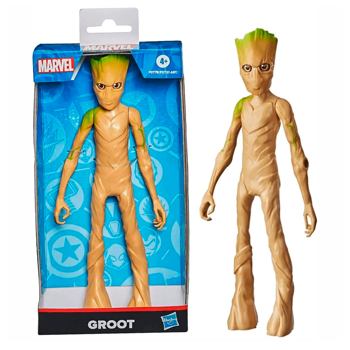Muñeco Figura 24cm Marvel Groot Spiderman Ironman - Groot 