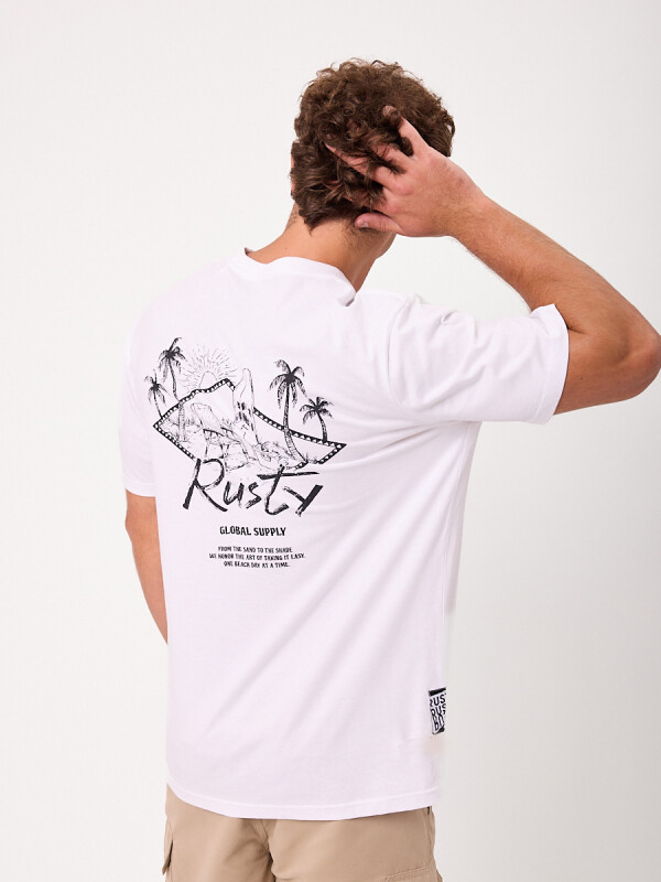 T-SHIRT OSLAS RUSTY Blanco
