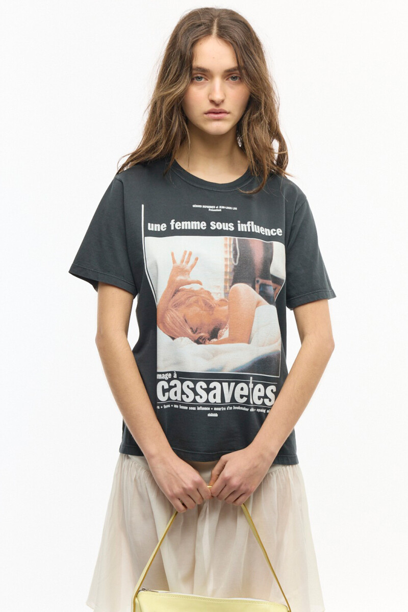 REMERA UNE FEMME Negro