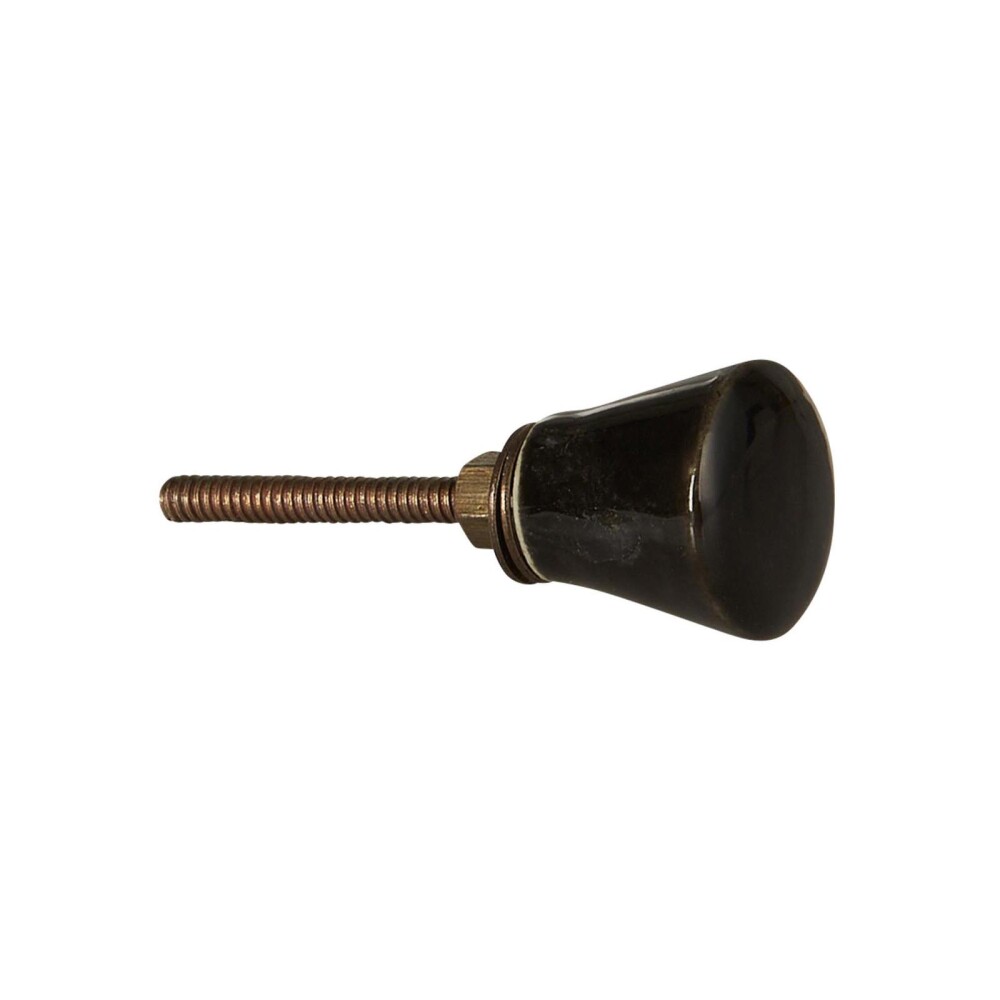 TIRADOR CERÁMICA CERAMICA NEGRO 0582