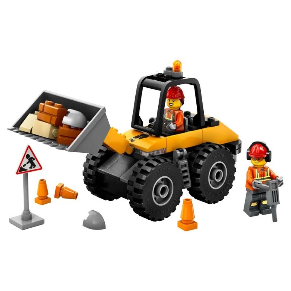 LEGO Cargadora Amarilla de Construcción 4+ LEGO CITY CARGADORA AMARILLA DE CONSTRUCCION +4