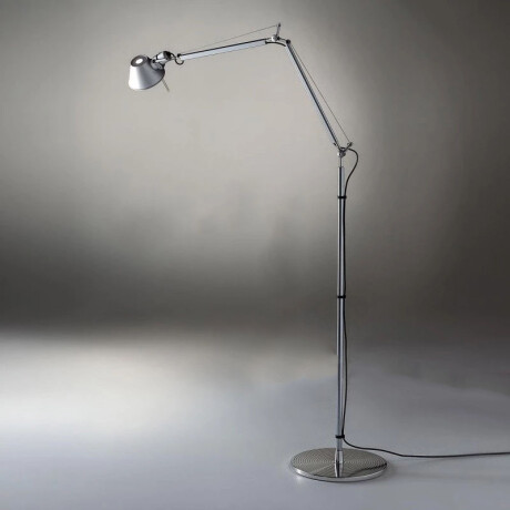 Lámpara de Pie decorativa charlotte Lámpara de Pie Charlotte Plateado