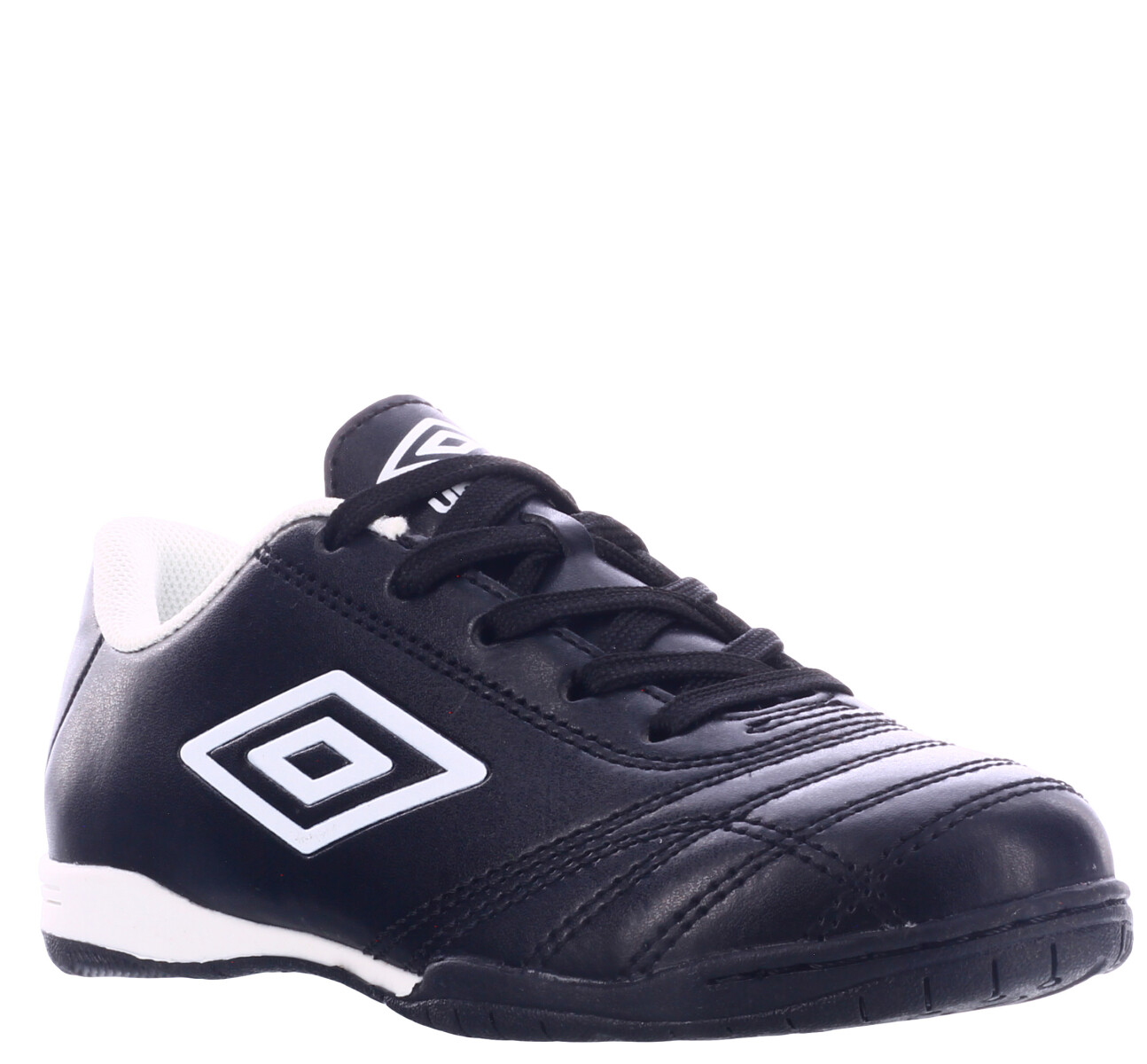 Championes de Fútbol Sala Infantiles Umbro Classico II IC - Negro - Blanco 