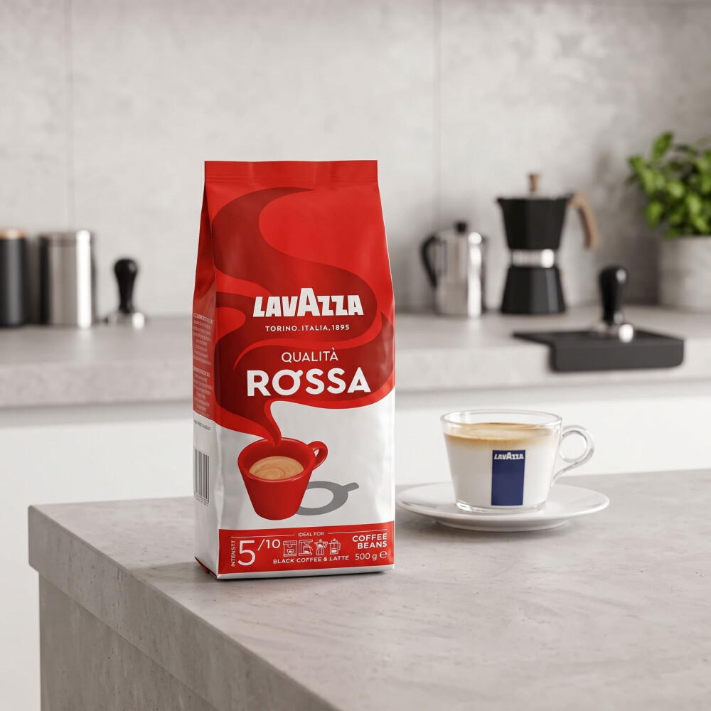 Café en grano Lavazza Qualità Rossa 500 g Café en grano Lavazza Qualità Rossa 500 g