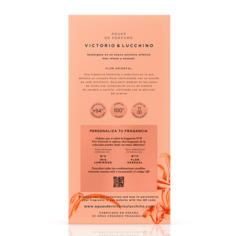Perfume Victorio & Lucchino Flor Oriental Nº15 EDP 150ml Perfume Victorio & Lucchino Flor Oriental Nº15 EDP 150ml