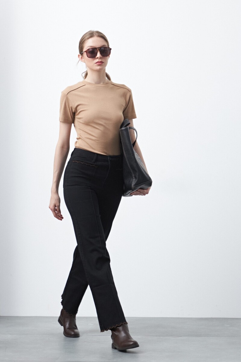 REMERA PUEBLA Beige Oscuro