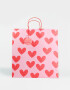 Accesorios Regalos Estampados Bolsa De Regalo Extra Grande - Combinacion Bicolor