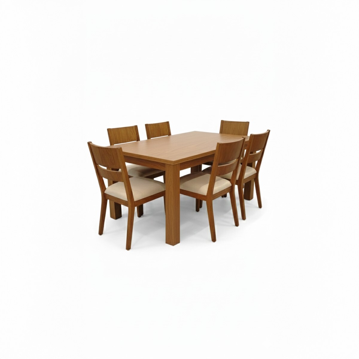 JUEGO DE COMEDOR XS07/6/SE - CRUDO 305530 (CD) 