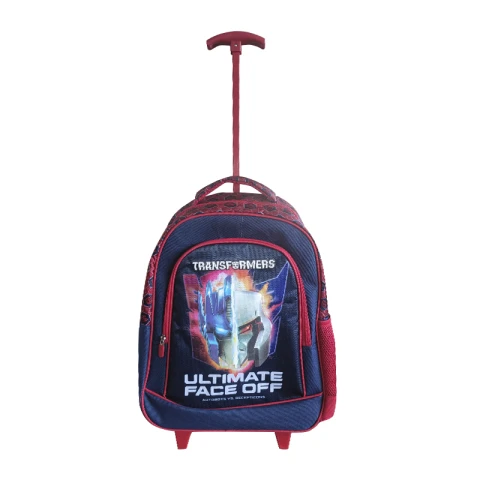 Mochila Infantil Transformers con Carro Jacquard Grande 40 x 30 cm U