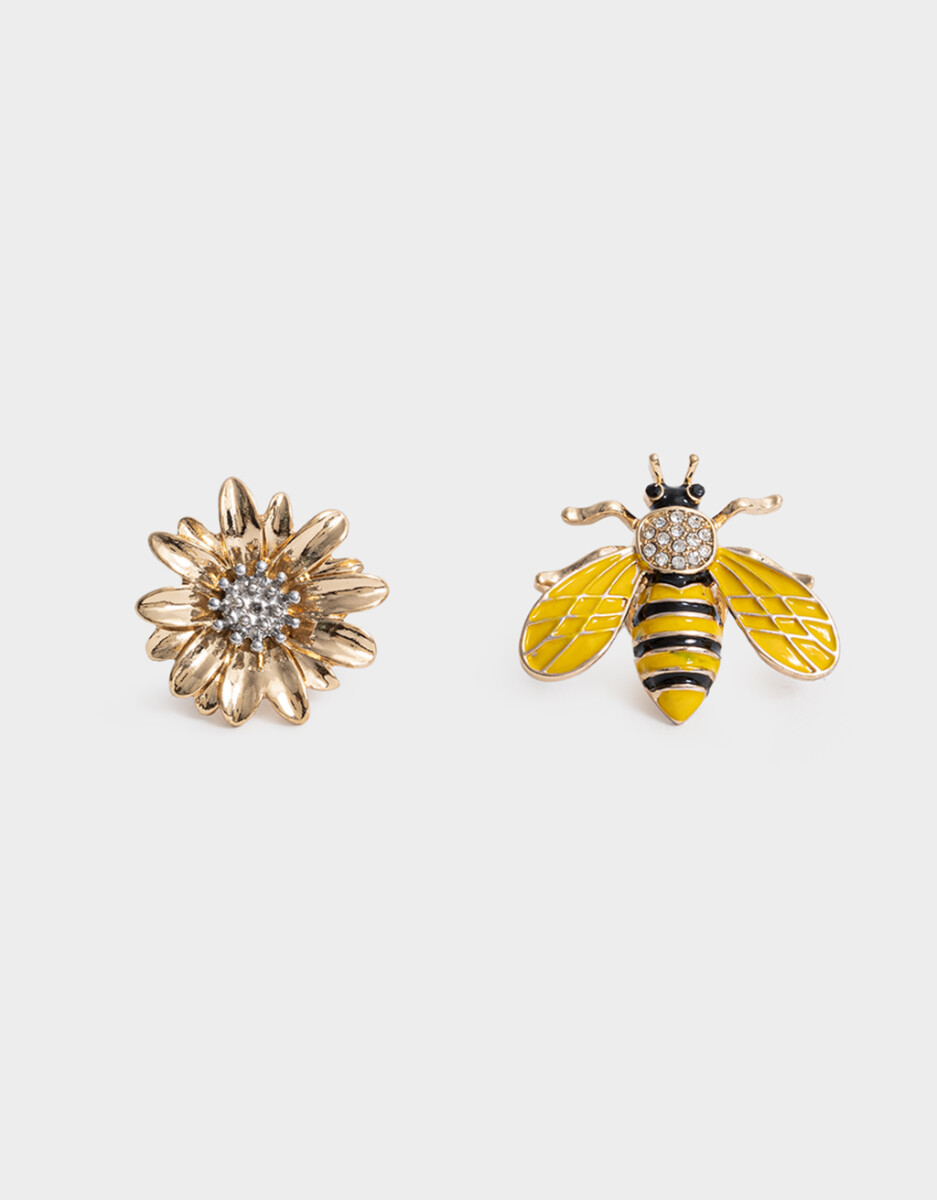 Prendedores Y Pins Flores 
