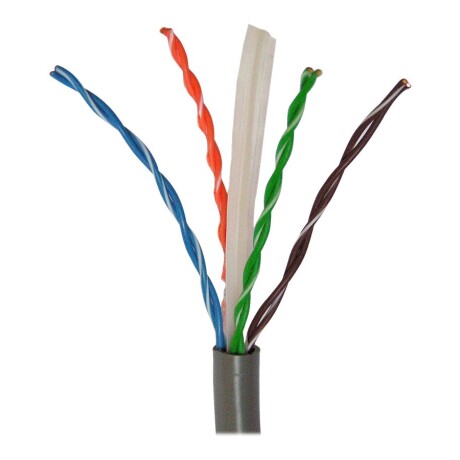 Nexxt - Cable al por mayor - 305 m - UTP - CAT 6 - sin halógenos, sólido - gris Nexxt - Cable al por mayor - 305 m - UTP - CAT 6 - sin halógenos, sólido - gris