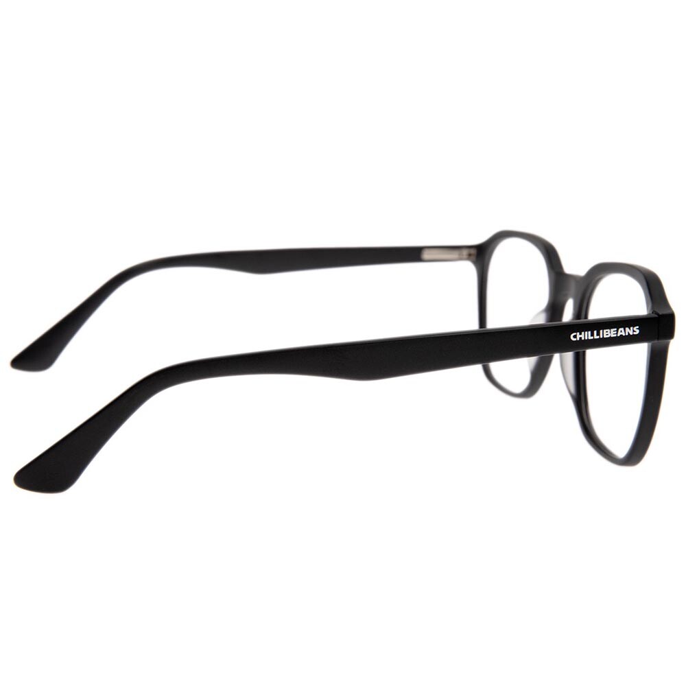 Lentes De Vista Grau Cuadrado De Acetato Negro/Negro